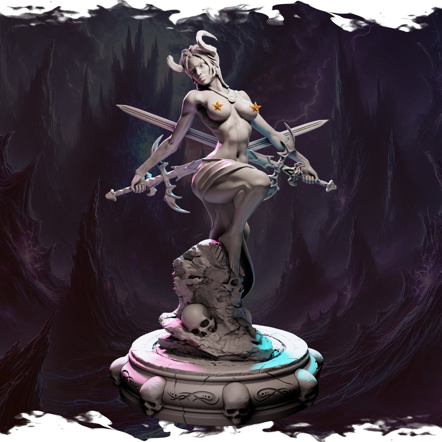 Gilmore Studio - Ladies of Chaos #3 -  Kareen - 75mm Pin Up/Figure/Model/Diorama