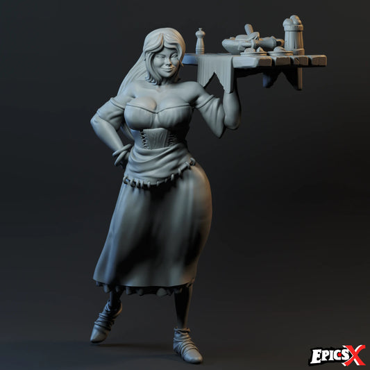 Suzanne Robson - Epic Elegance - Inn Keeper - 75mm Pin Up/Figure/Model/Diorama