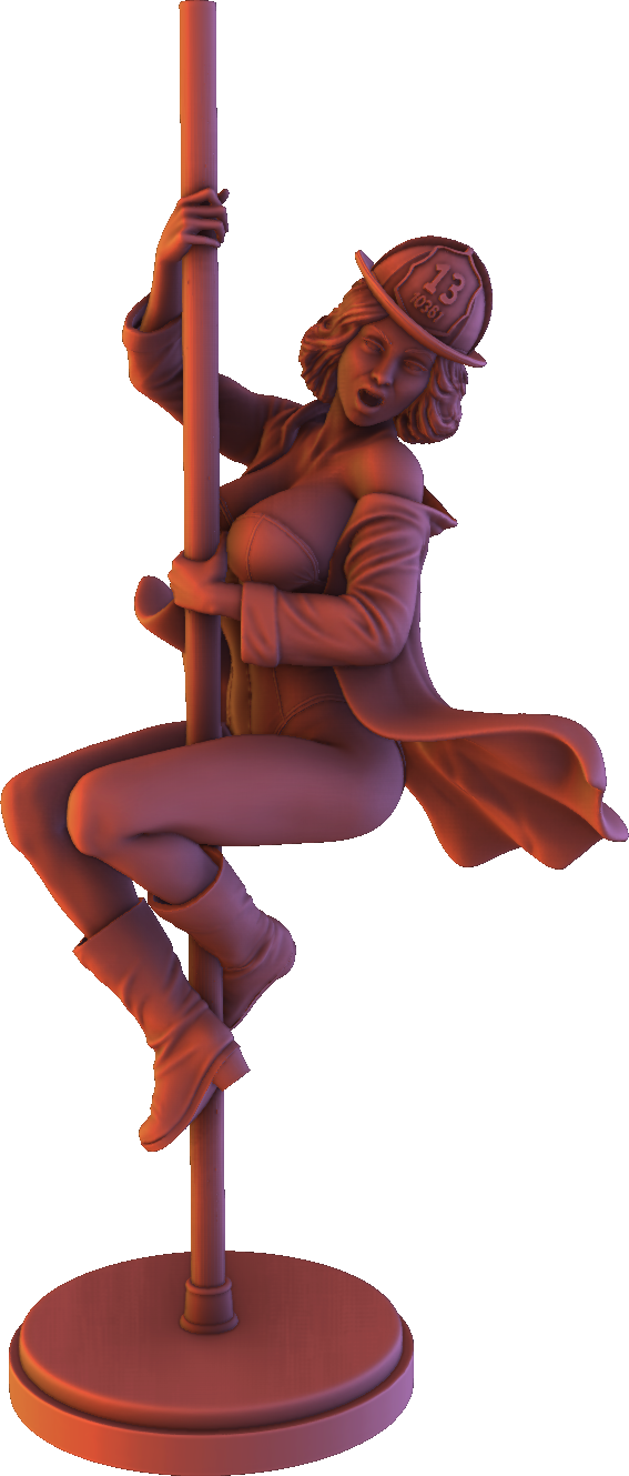 Alexa - Retro Girls - Kim - 100mm Pin Up/Figure/Model/Diorama