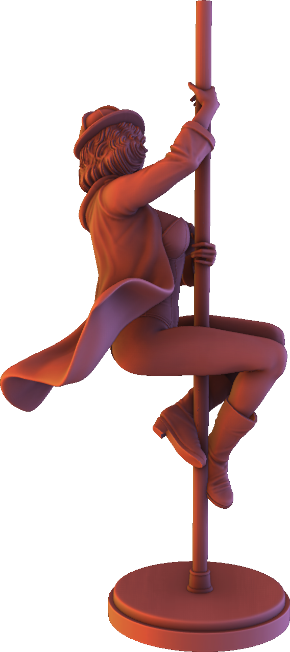 Alexa - Retro Girls - Kim - 100mm Pin Up/Figure/Model/Diorama