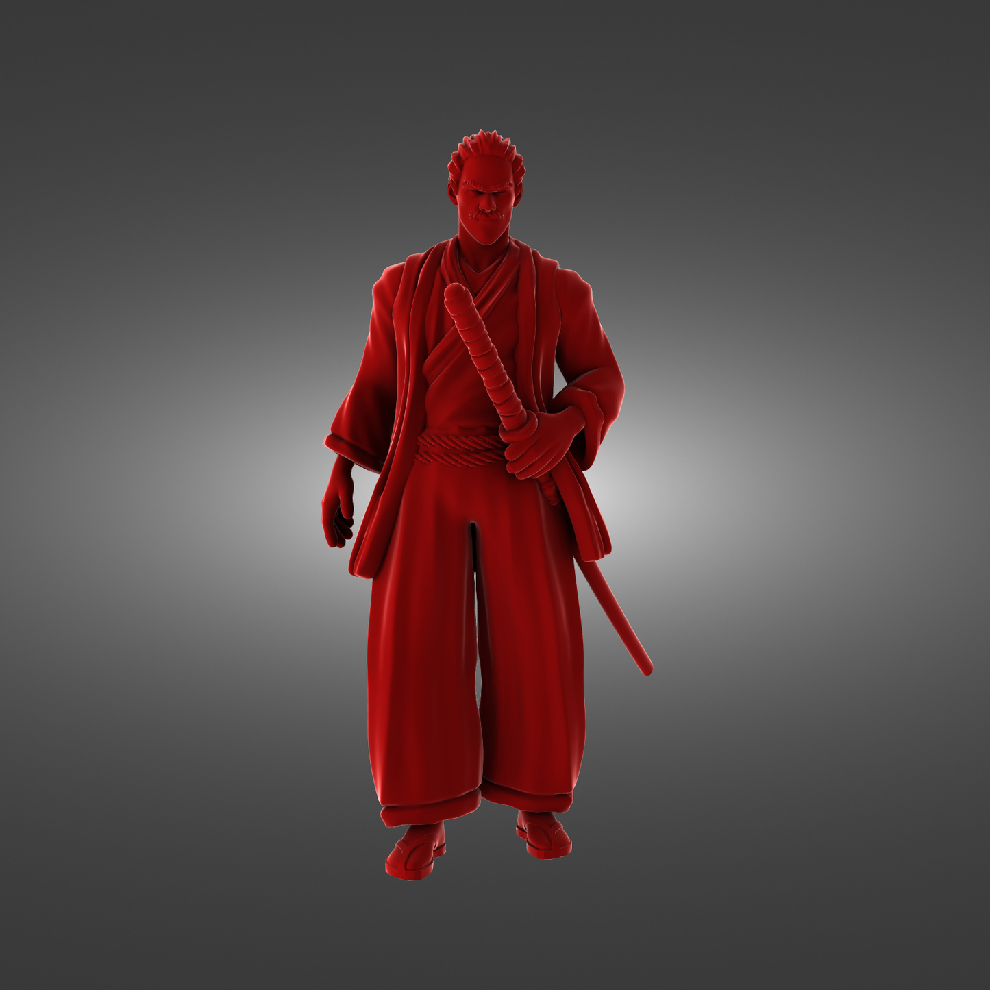 YourNeighborKnight - Bushido 3 - Kimono Samurai - DnD/TTRPG Figure/Miniature