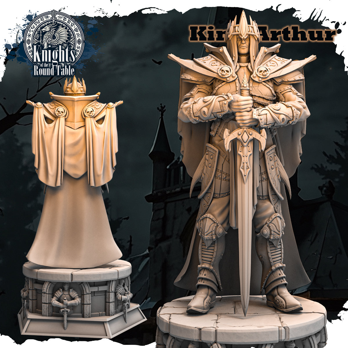 Haito - Round Table #2 - King Arthur - 150mm Pin Up/Figure/Model/Diorama