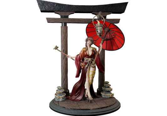 Alain Viesca - Kitsune (Lure) - 75/120mm Pin Up/Figure/Model/Diorama