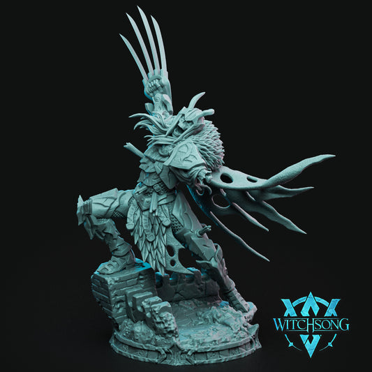 Witchsong Miniatures - Knight Horrors - Lieutenant of the Lost "Hookclaw" - DnD/TTRPG Figure/Miniature