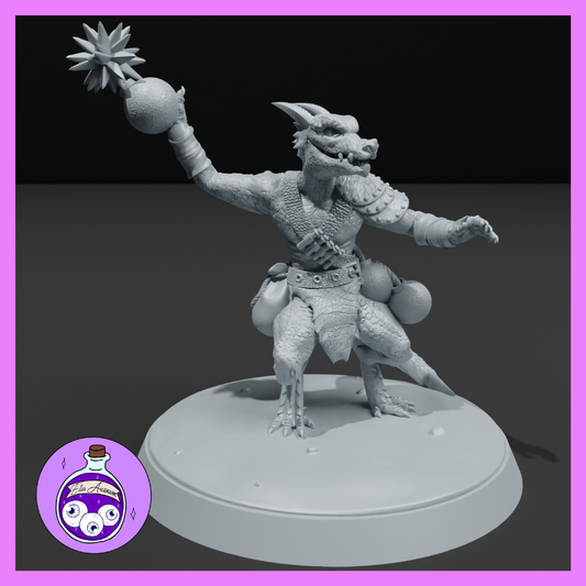 Ella's Arcanum - RPG Essentials #2 - Kobold Rioter - DnD/Pathfinder/TTRPG