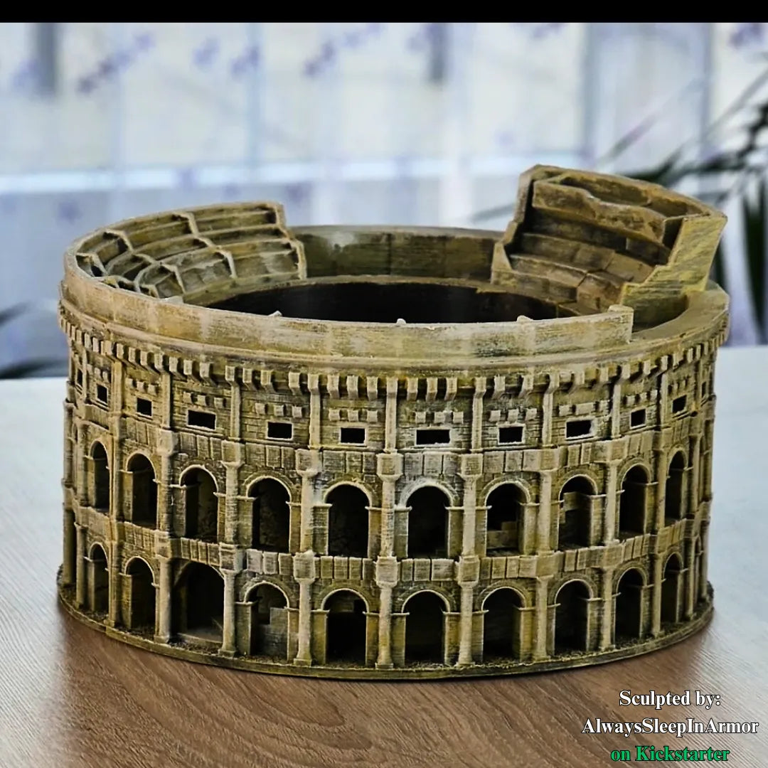 ASiA - Can/Snack Dice Tower - Bread & Circuses - DnD/TTRPG/Roleplaying/Wargames