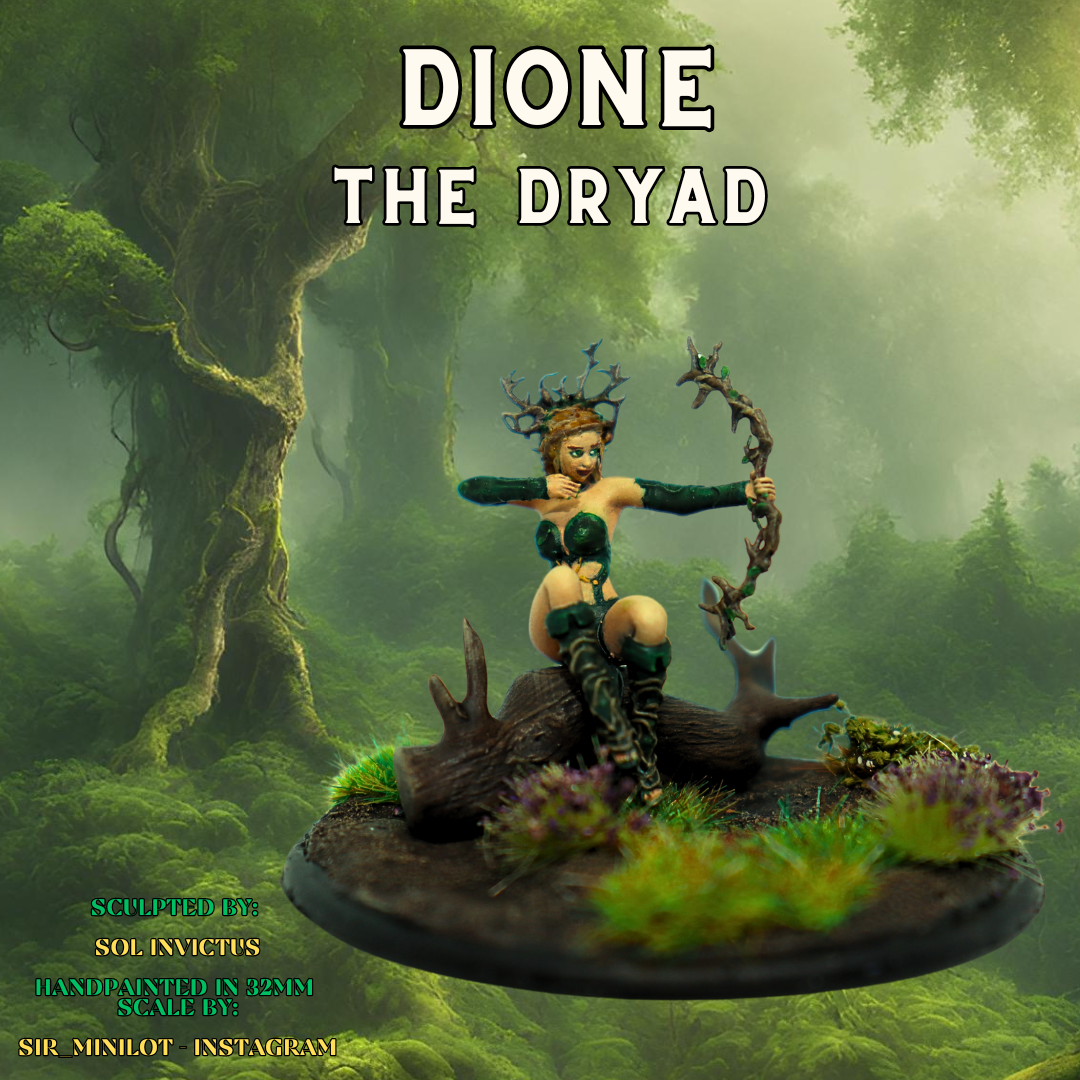 Sol Invictus - Dione The Dryad - 75/150mm Pin Up/Figure/Model/Diorama