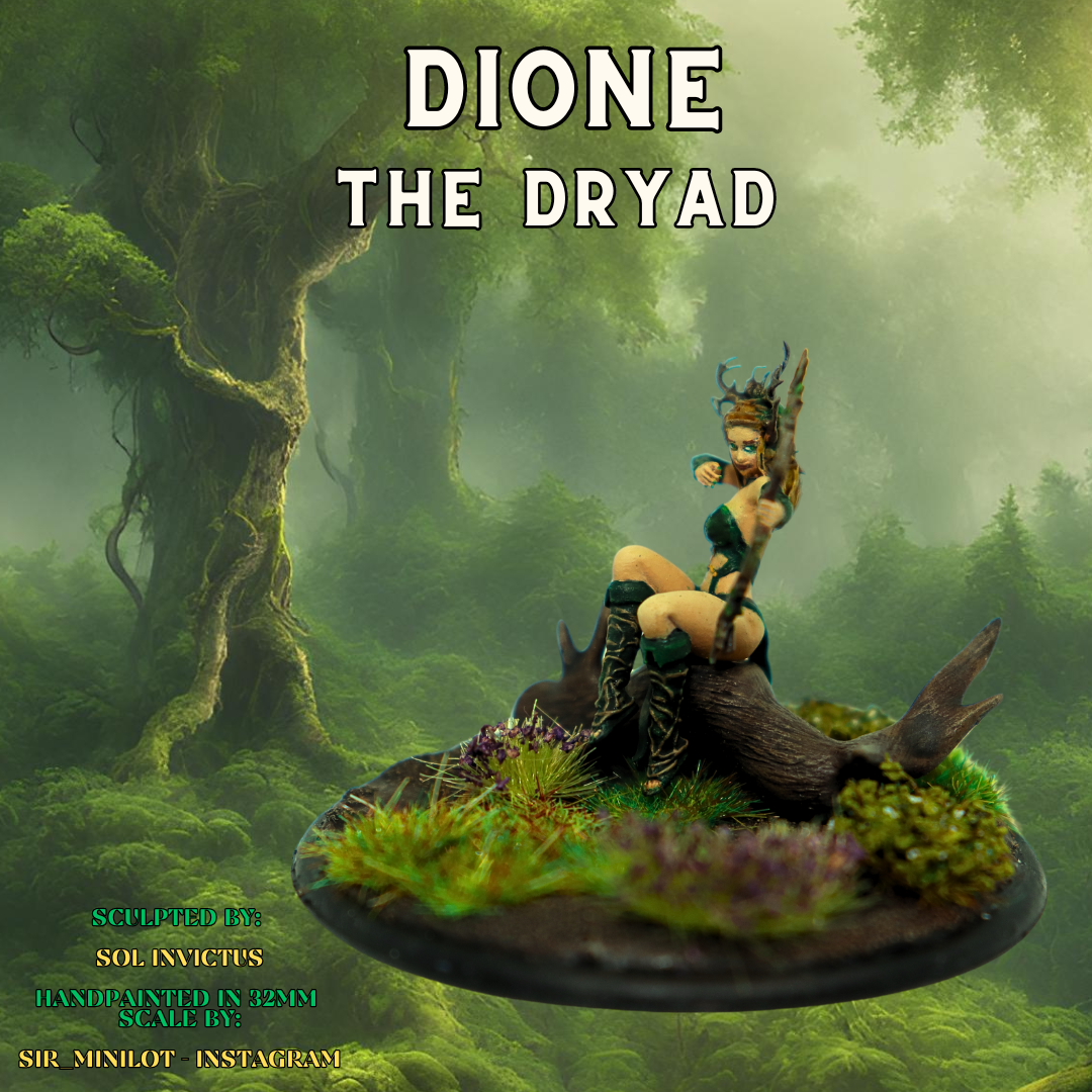 Sol Invictus - Dione The Dryad - 75/150mm Pin Up/Figure/Model/Diorama