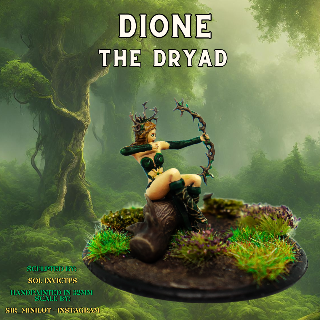 Sol Invictus - Dione The Dryad - 75/150mm Pin Up/Figure/Model/Diorama