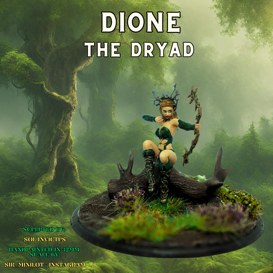 Sol Invictus - Dione The Dryad - 75/150mm Pin Up/Figure/Model/Diorama
