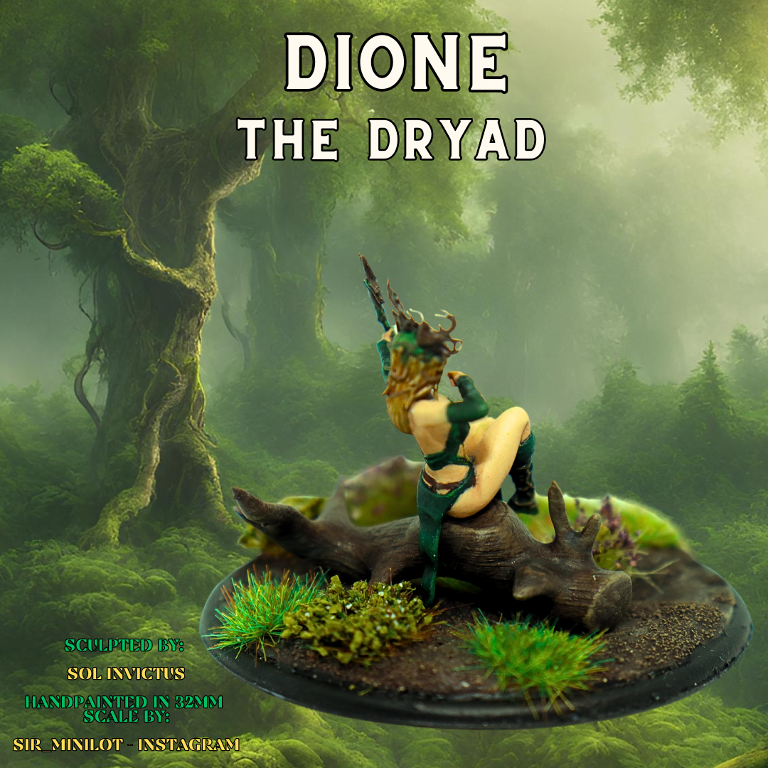 Sol Invictus - Dione The Dryad - 75/150mm Pin Up/Figure/Model/Diorama