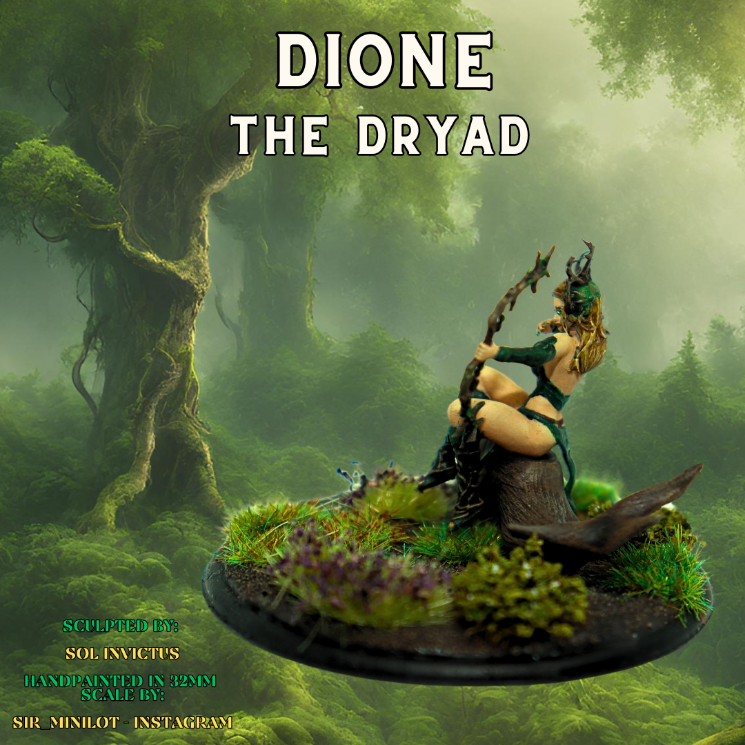 Sol Invictus - Dione The Dryad - 75/150mm Pin Up/Figure/Model/Diorama