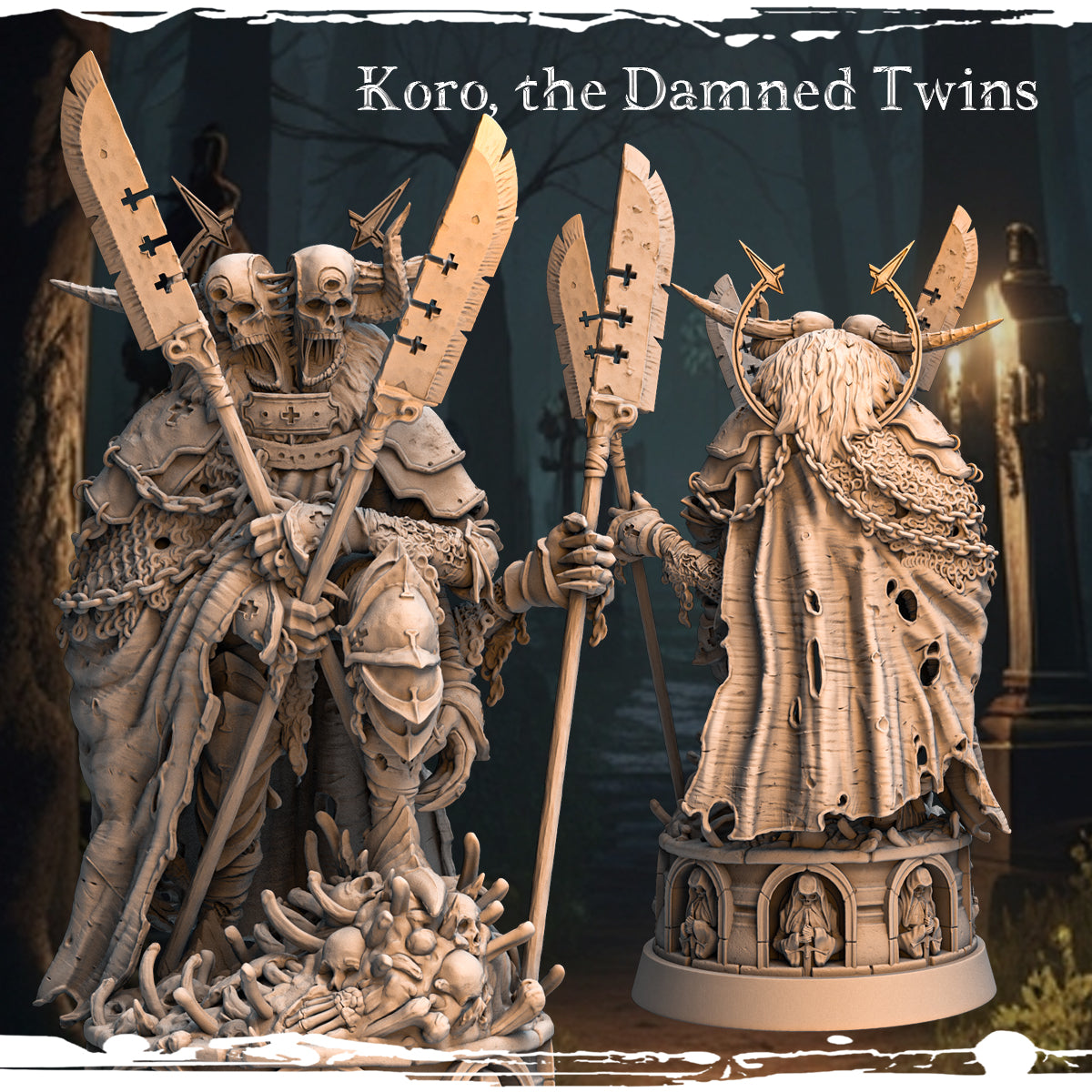 Monolith Arts - Marked by Darkness II - Koro - 75mm Pin Up/Figure/Model/Diorama