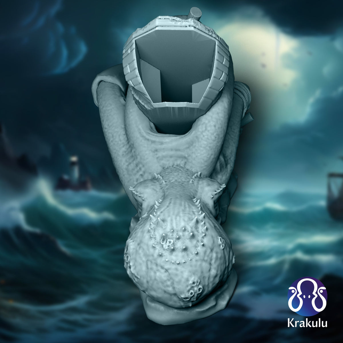 Krakulu - Kraken Dice Tower - DnD/TTRPG/Roleplaying/Wargames