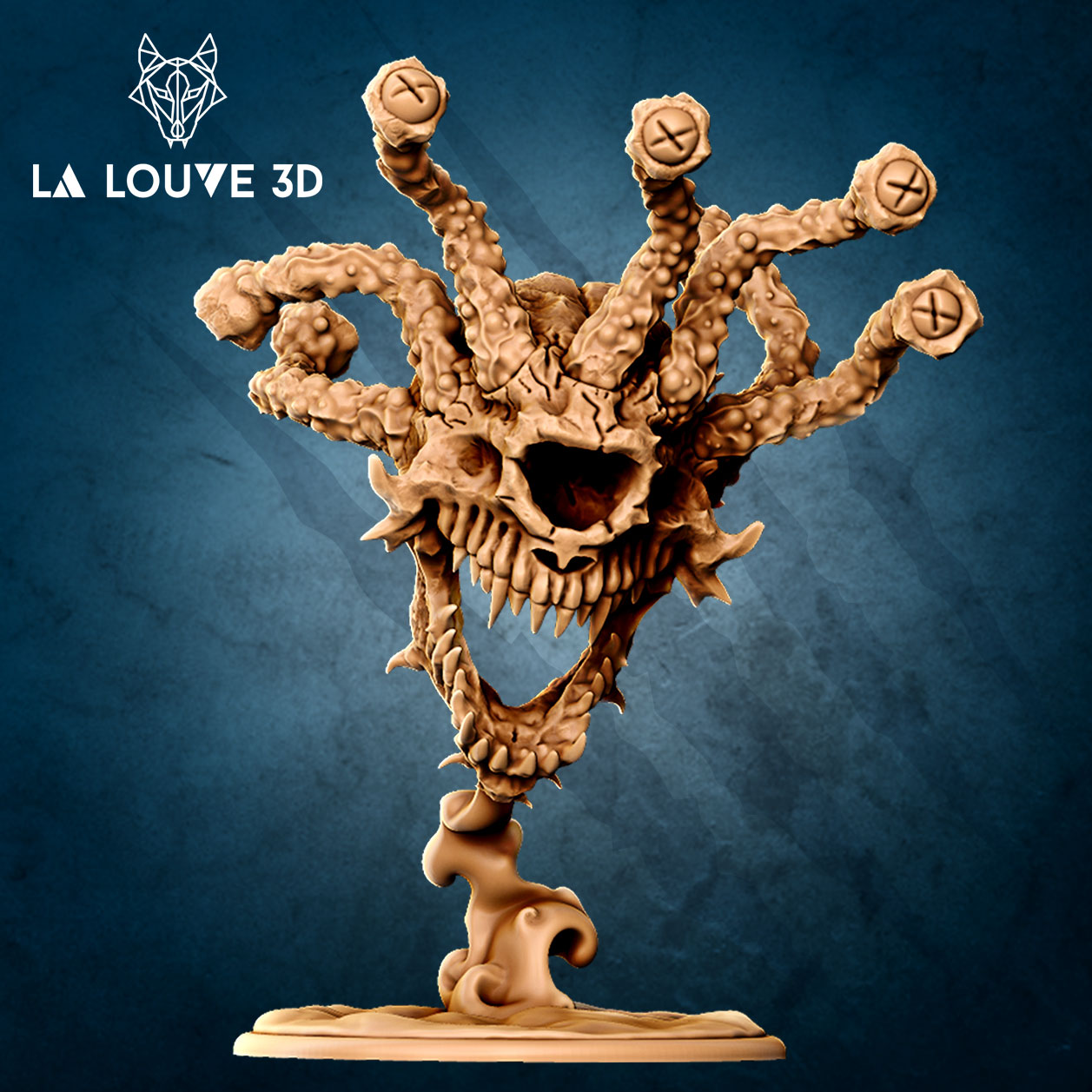 La Louve - Dangerous Monsters #1 - Beholder Zombie - DnD/TTRPG Figure/Miniature