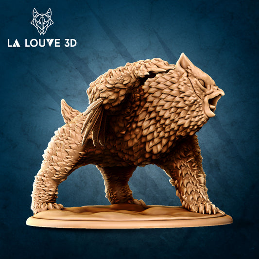 La Louve - Dangerous Monsters #1 - Owlbear - DnD/TTRPG Figure/Miniature