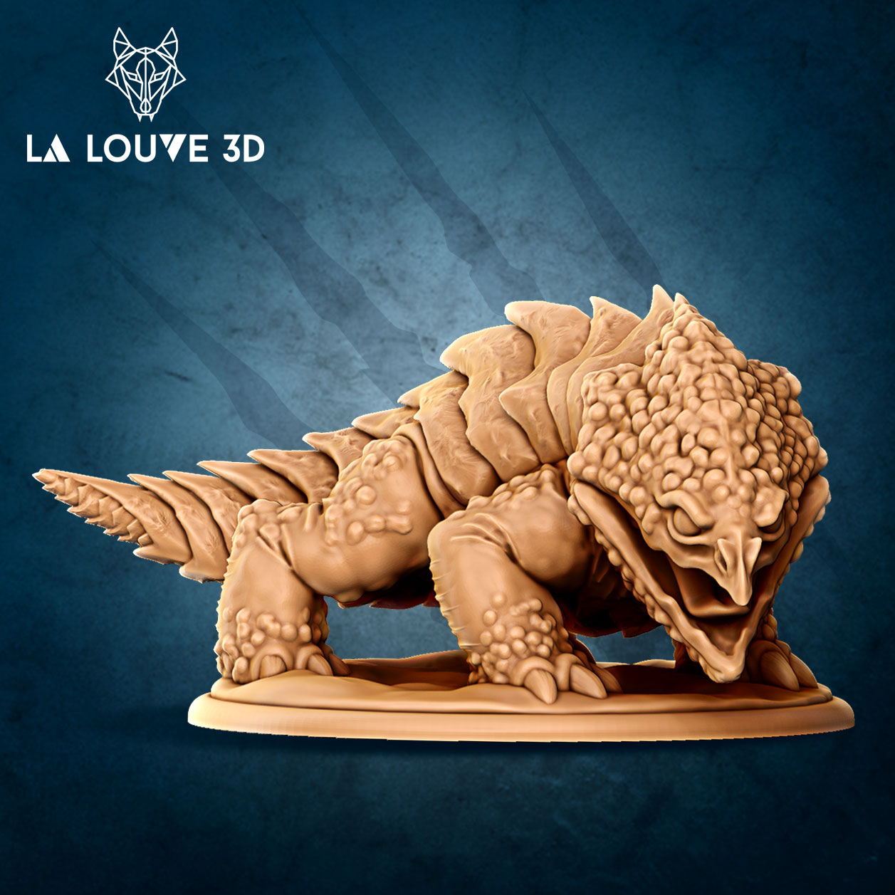 La Louve - Dangerous Monsters #1 - Bulette #1 - DnD/TTRPG Figure/Miniature