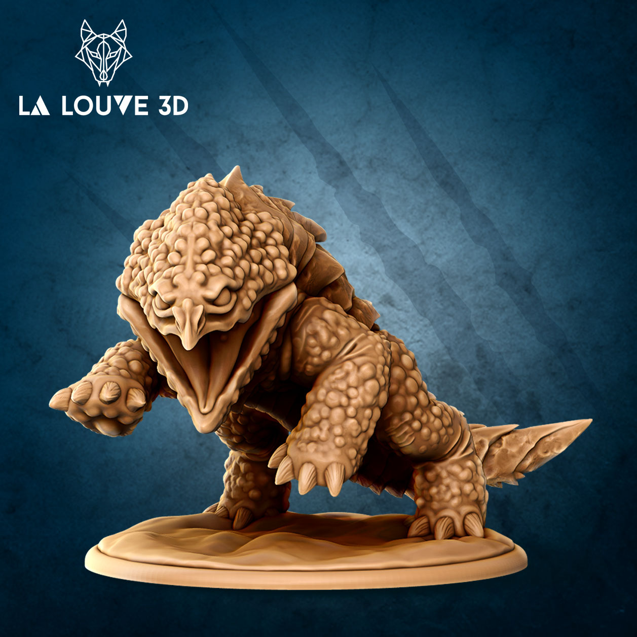 La Louve - Dangerous Monsters #1 - Bulette #2 - DnD/TTRPG Figure/Miniature