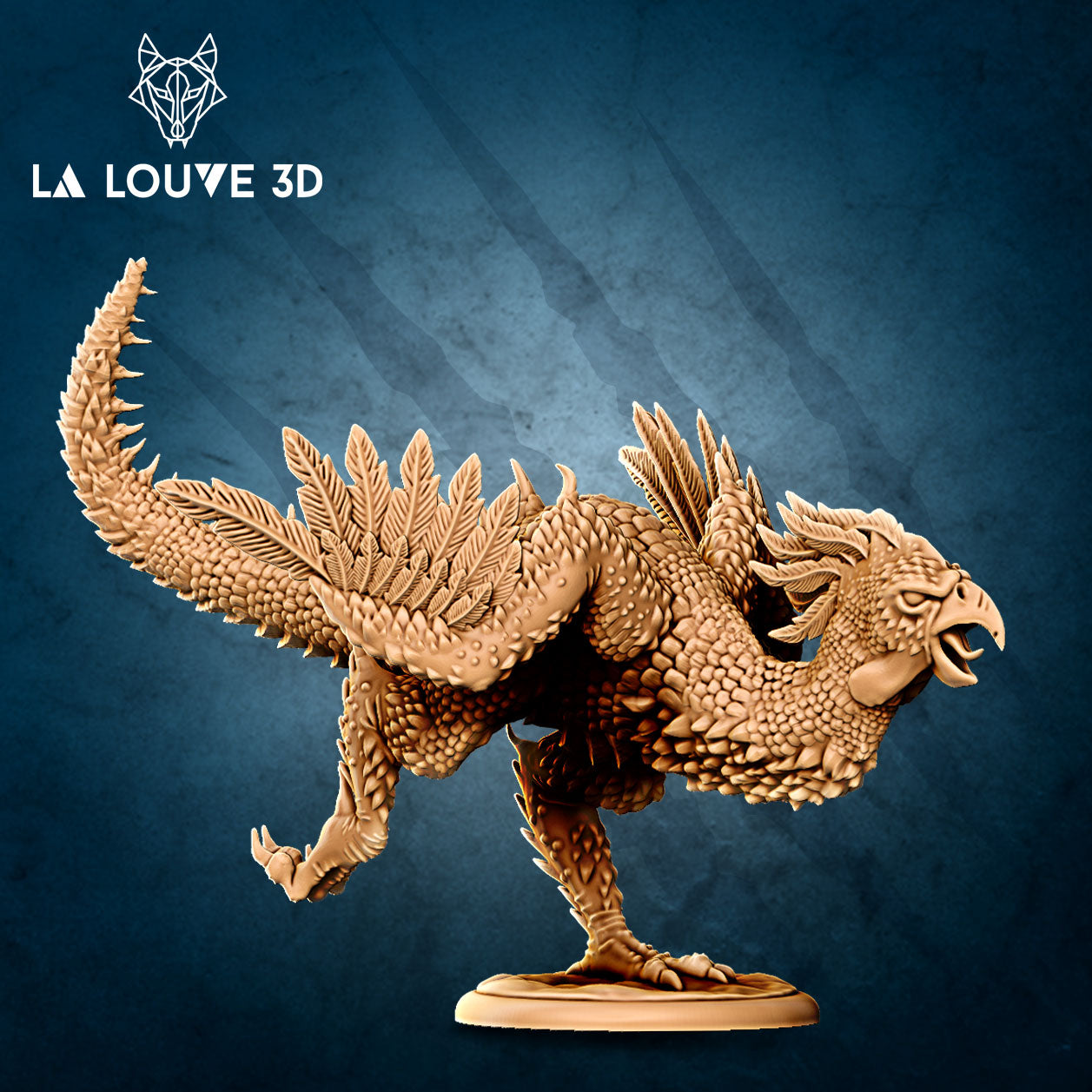 La Louve - Dangerous Monsters #1 - Cockatrice #2 - DnD/TTRPG Figure/Miniature