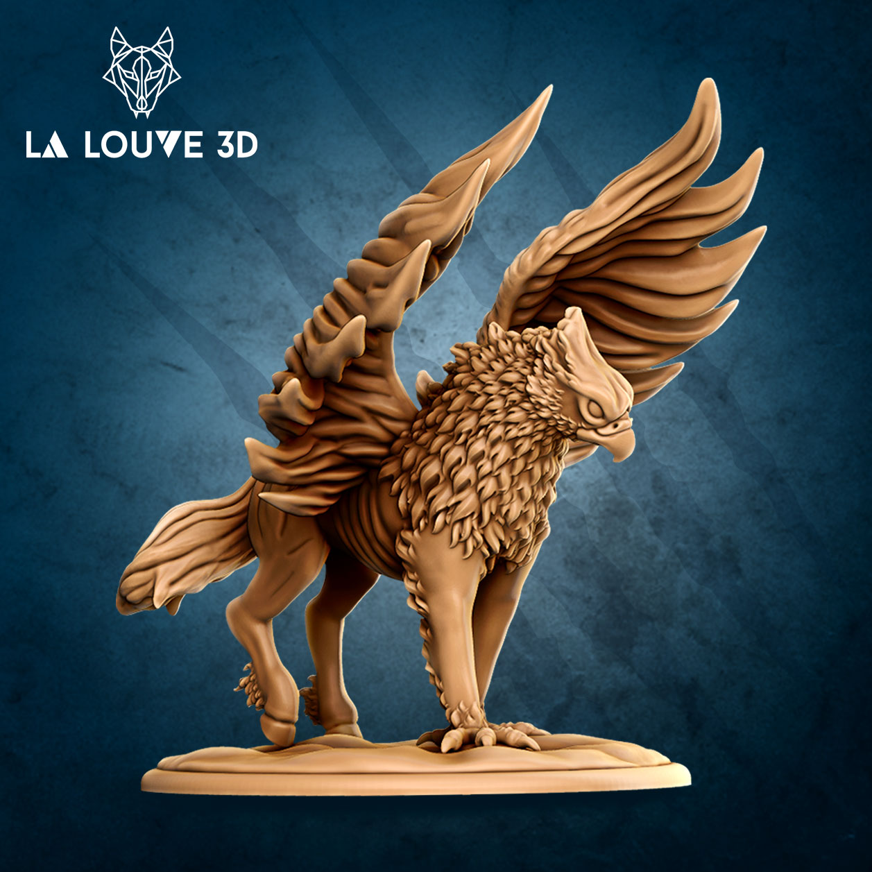 La Louve - Dangerous Monsters #1 - Hippogriff #2 - DnD/TTRPG Figure/Miniature