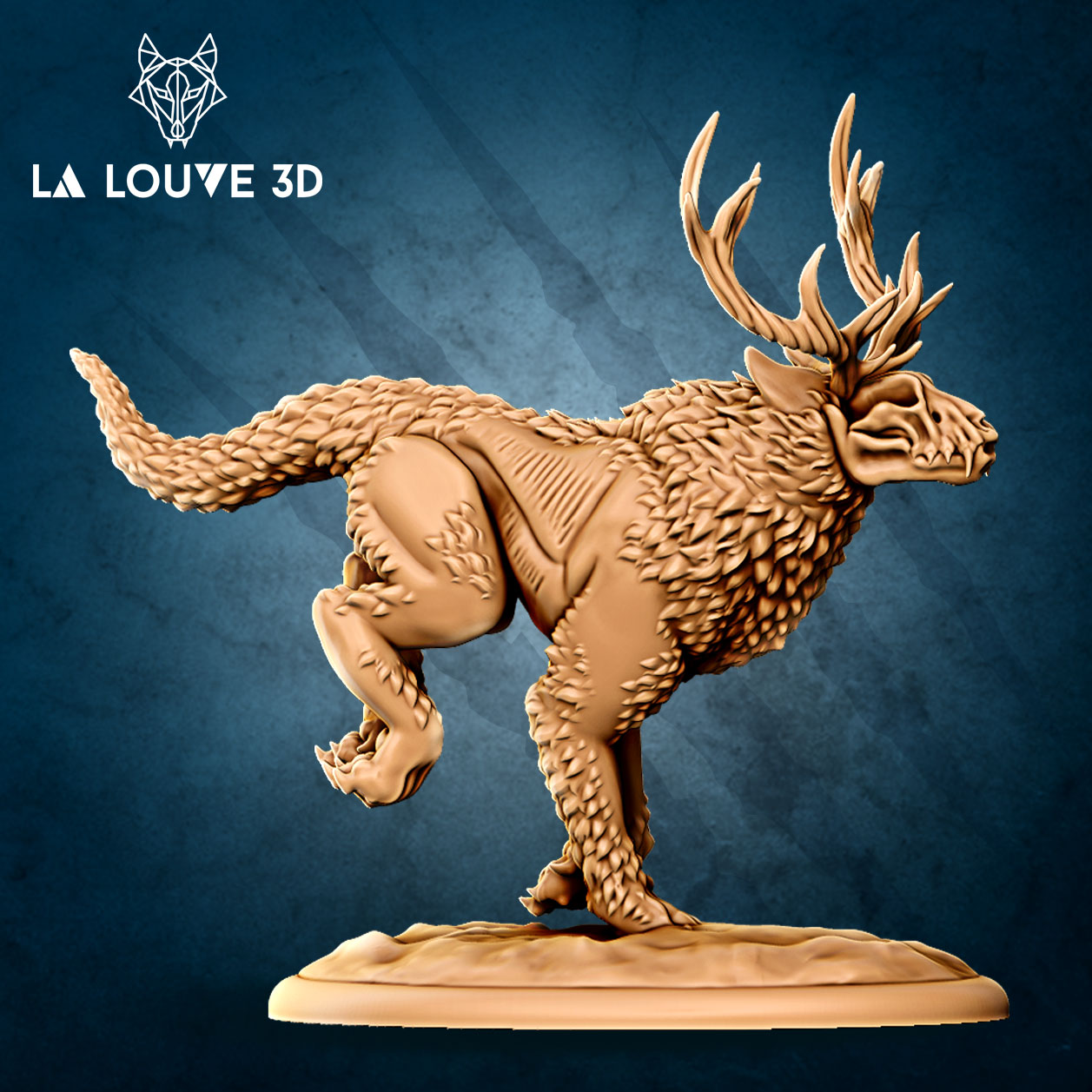 La Louve - Dangerous Monsters #1 - Harrow Hound #2 - DnD/TTRPG Figure/Miniature