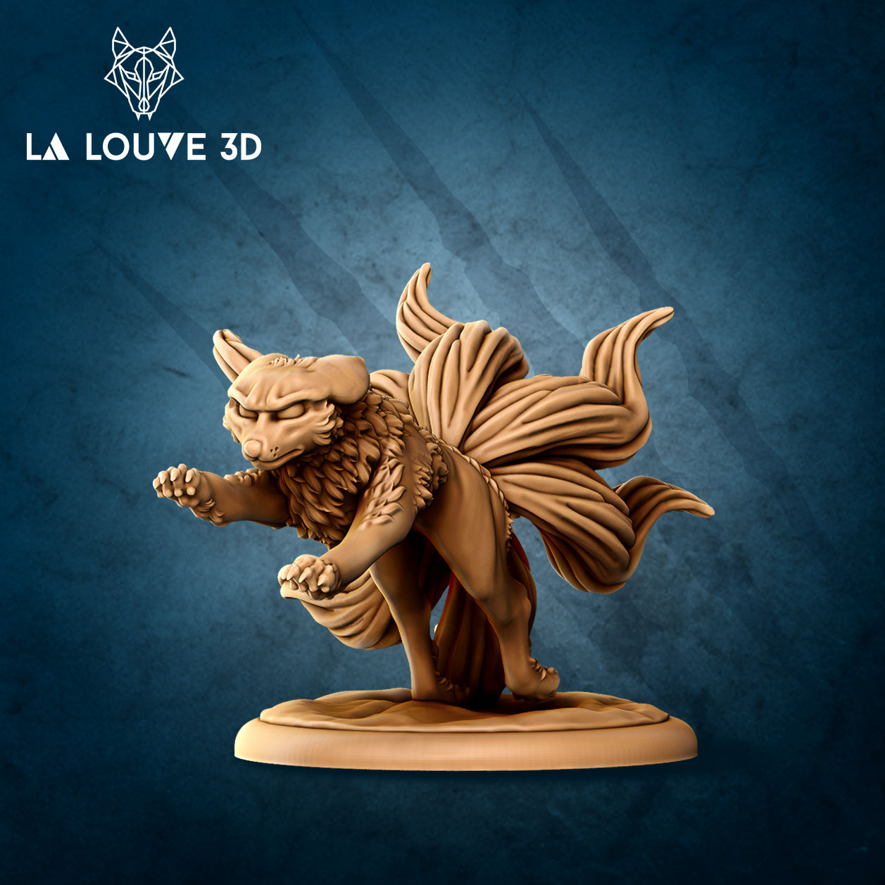 La Louve - Dangerous Monsters #1 - Kitsune - DnD/TTRPG Figure/Miniature