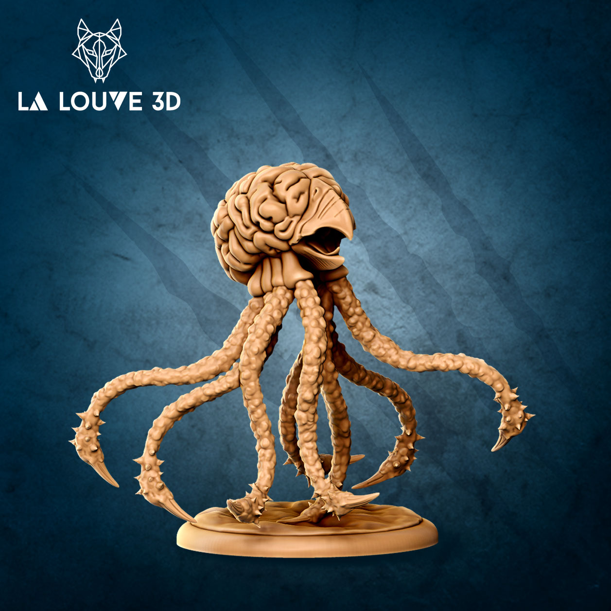 La Louve - Dangerous Monsters #1 - Brain Beaker - DnD/TTRPG Figure/Miniature