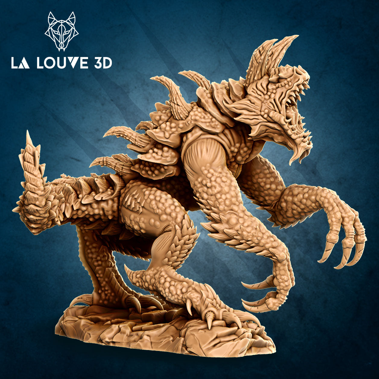 La Louve - Dangerous Monsters #1 - Tarrasque - DnD/TTRPG Figure/Miniature