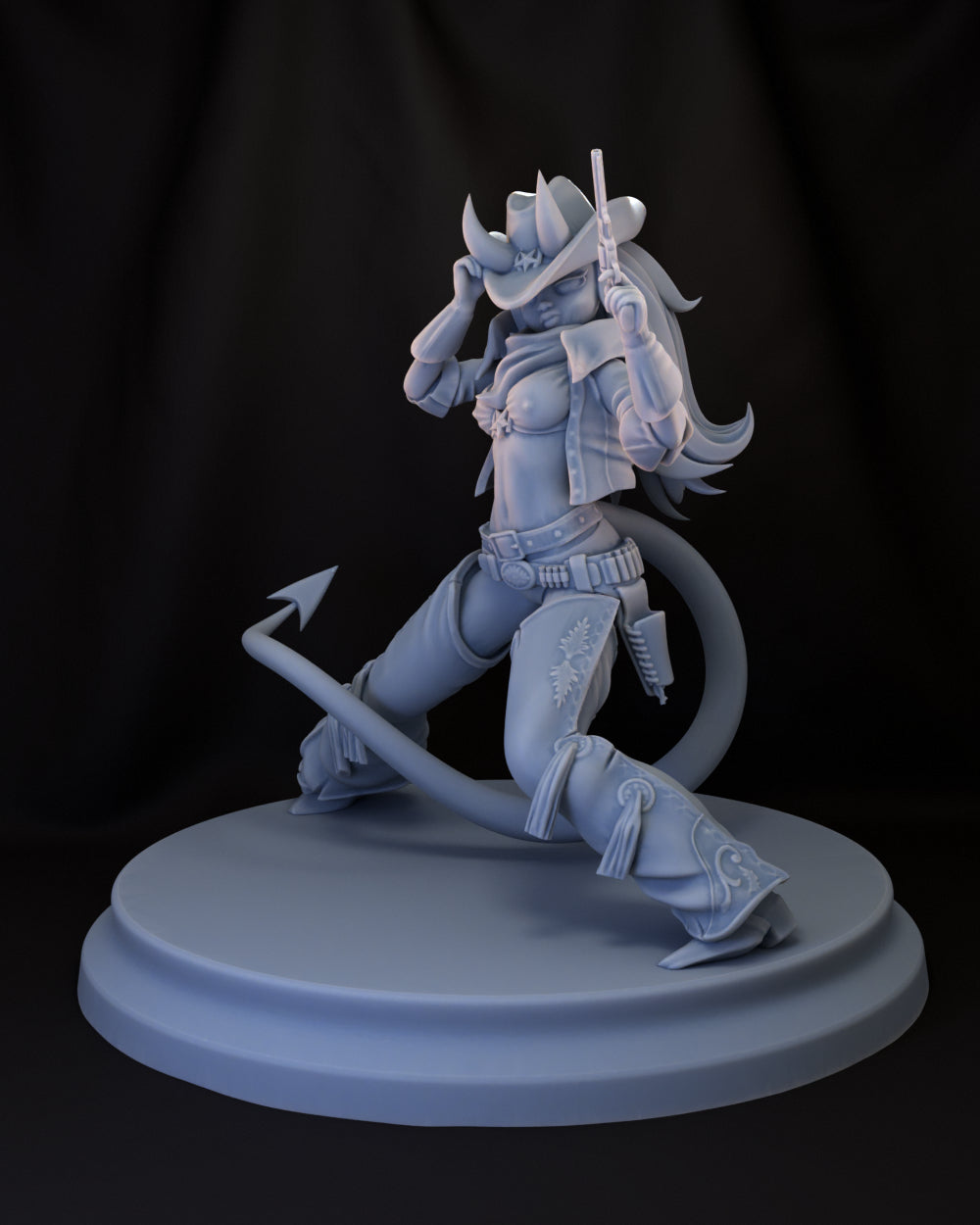 Broken Sword - Little Devils #4 - La Diabla - 75/150mm Pin Up/Figure/Model/Diorama