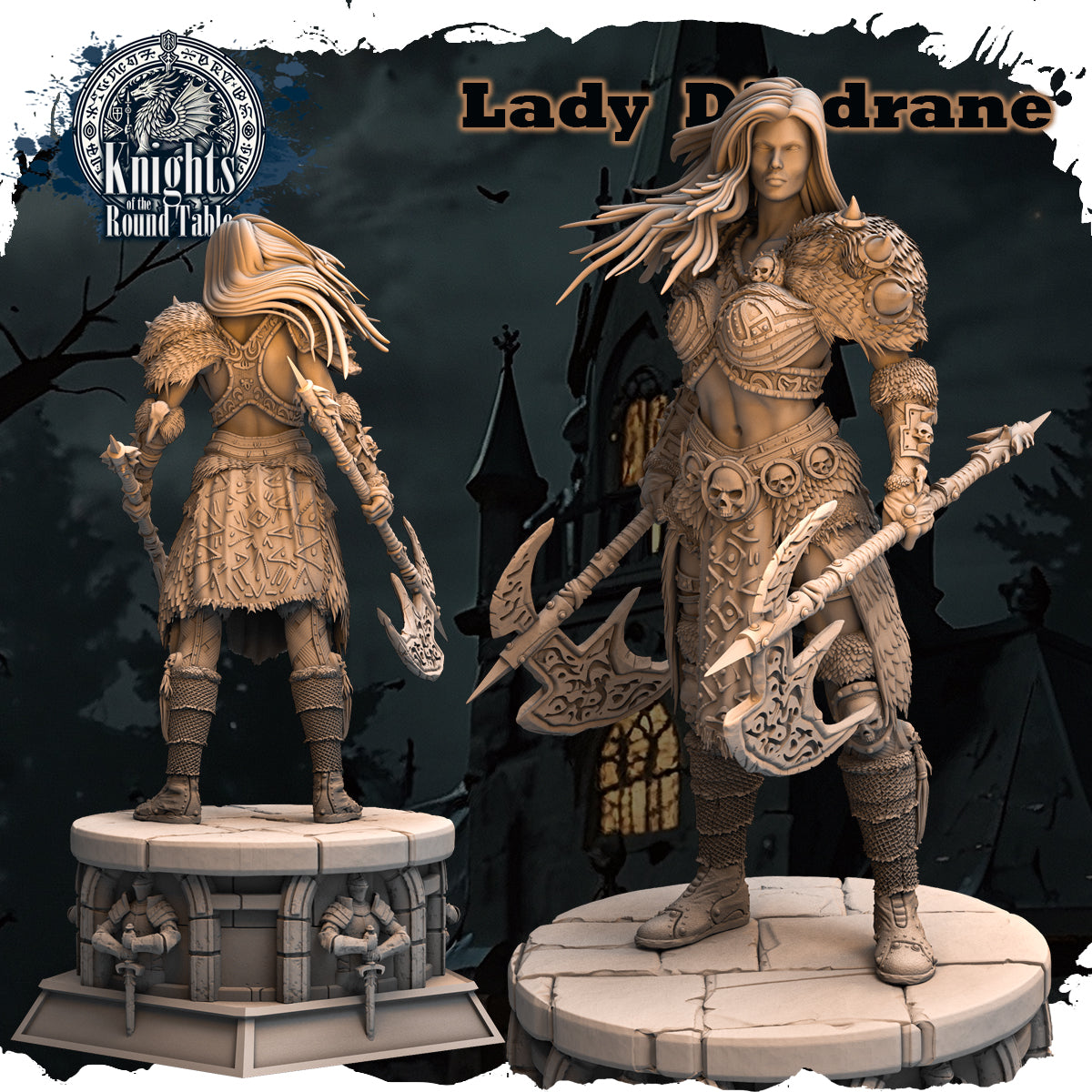 Haito - Round Table #2 - Lady Dindrane - 150mm Pin Up/Figure/Model/Diorama