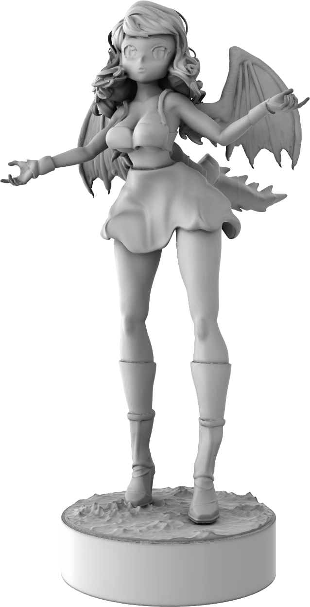 Quest Minis - Lady Dragon - 75mm Pin Up/Figure/Model/Diorama