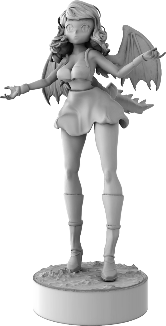 Quest Minis - Lady Dragon - 75mm Pin Up/Figure/Model/Diorama