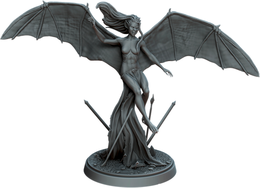 Vortex Studios - Vampires - Anastasia Cursedawn True Form - DnD/TTRPG Miniature