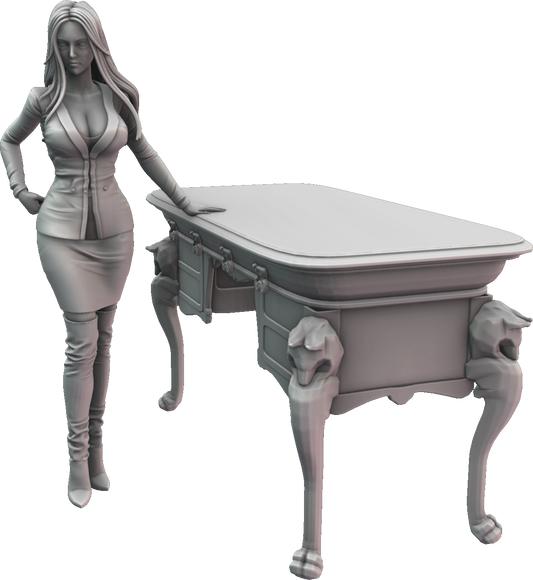 Tatiana Klein - Curvaceous Resin #1 - Ladyboss - 75/200mm Pin Up/Figure/Model/Diorama