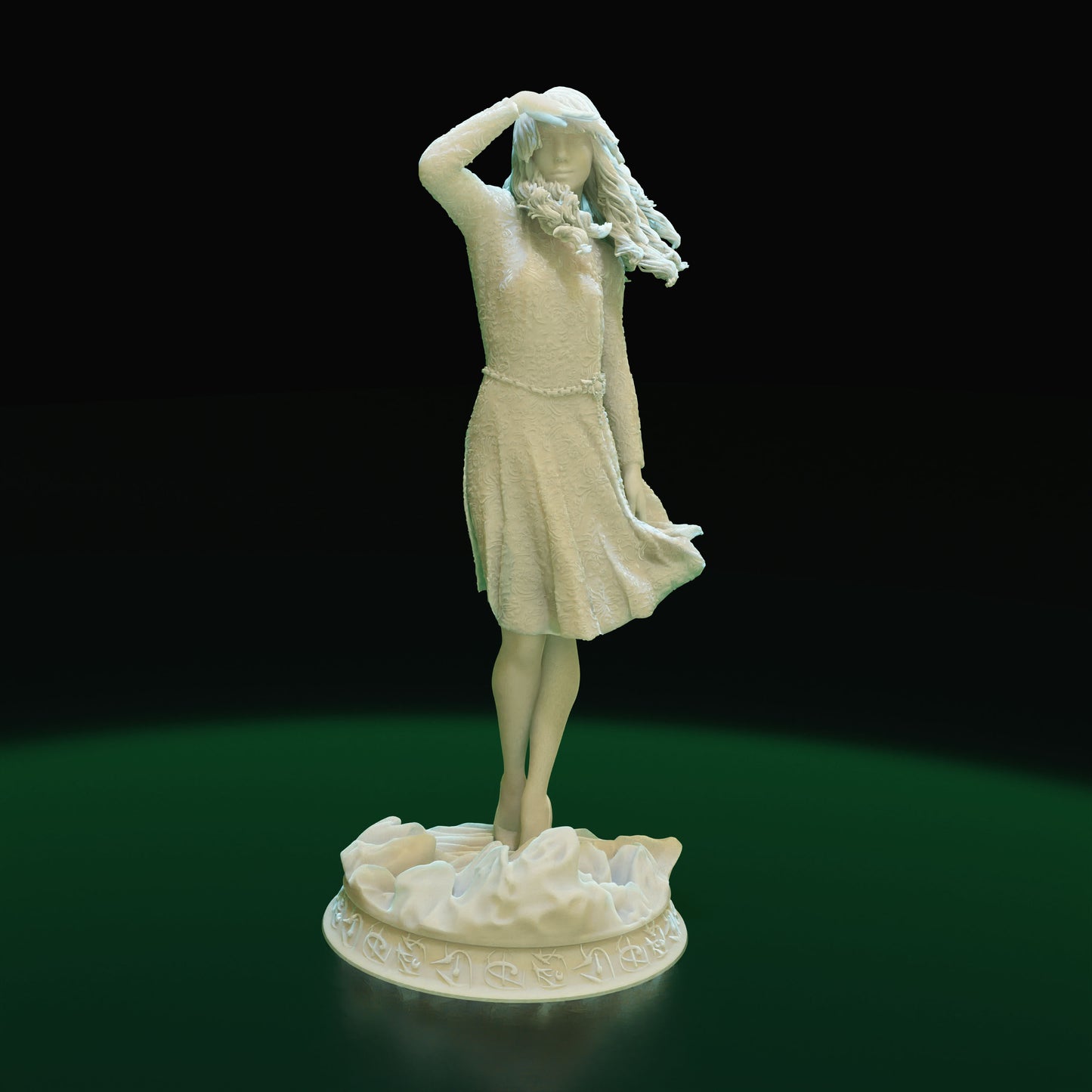 Cthulhu Girls - Shadow over Haven's Harbor - Linda Makswell - 32/75mm DnD/TTRPG Figure/Miniature - Helios3DPrinting