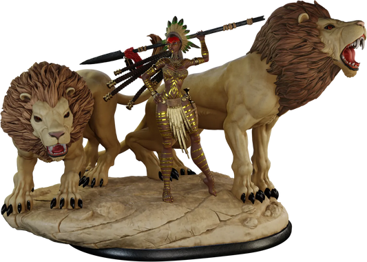 Mythologic Arts - Savage Beauty - Lions Pride #1 - 75/120mm Pin Up/Figure/Model/Diorama