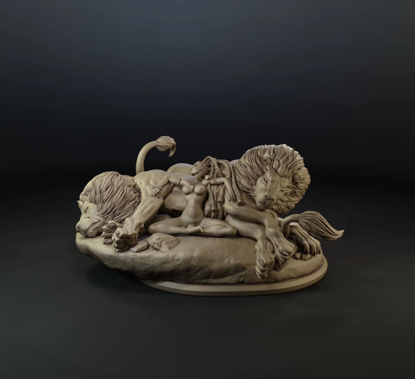 Mythologic Arts - Savage Beauty - Lions Pride #2 - 75/120mm Pin Up/Figure/Model/Diorama