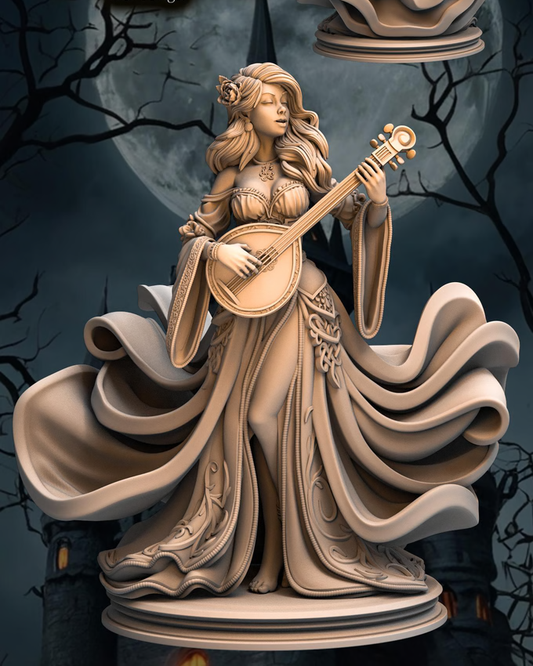 Print Fantasy - Heroes of Eldengaard - Liora Dreamsong - 75mm Pin Up/Figure/Model/Diorama