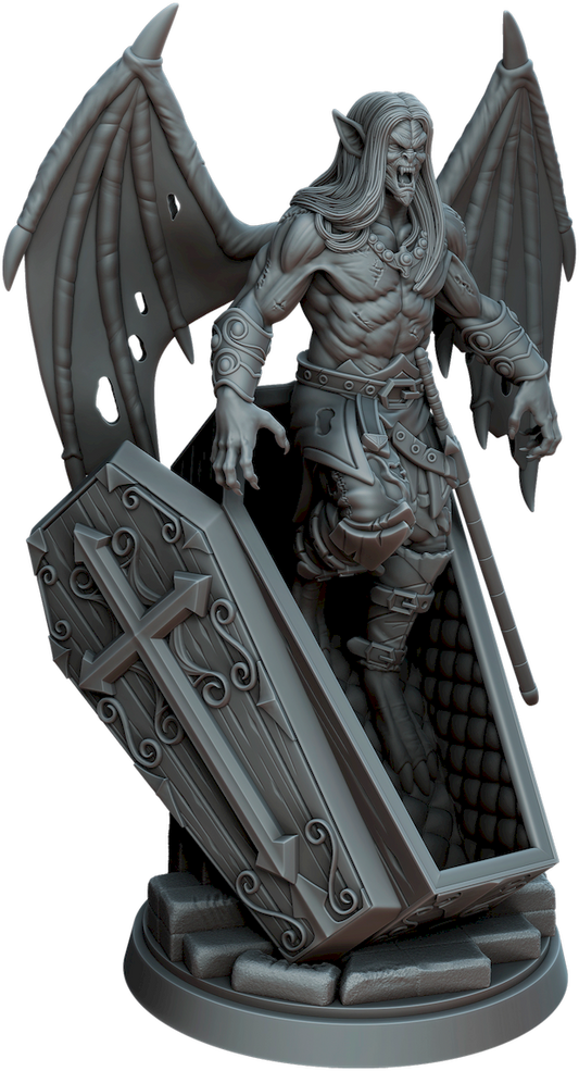 Vortex Studios - Vampires - Vladimir von Krovzovich True Form - DnD/TTRPG Figure/Miniature