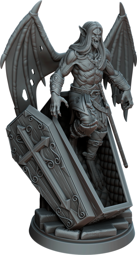 Vortex Studios - Vampires - Vladimir von Krovzovich True Form - DnD/TTRPG Figure/Miniature