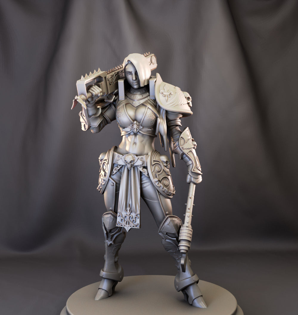 Broken Sword - Sisters of War - Unchained - 75mm Pin Up/Figure/Model/Diorama