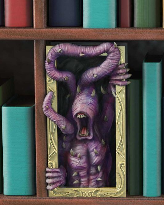 Crosslances - Book Nook/Shelf Insert - Lovecraftian