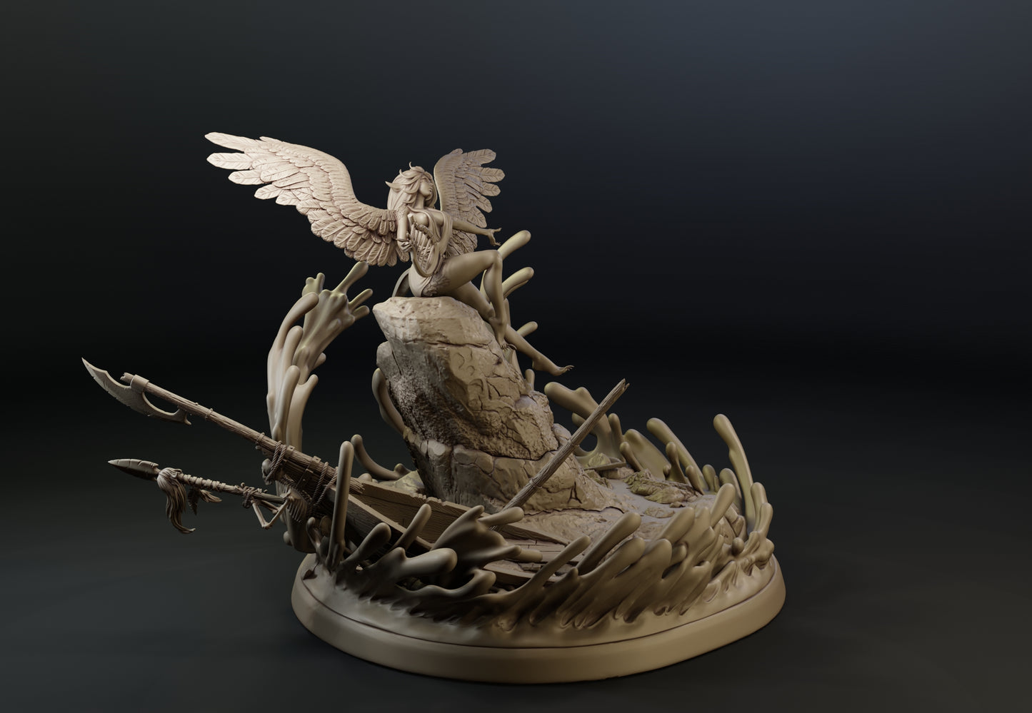 Alain Viesca - Siren (Lure) - 75/120mm Pin Up/Figure/Model/Diorama