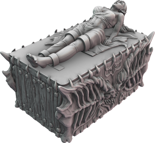 LeemanPrintables - Tempress Institute - Isolde - 75mm Pin Up/Figure/Model/Diorama