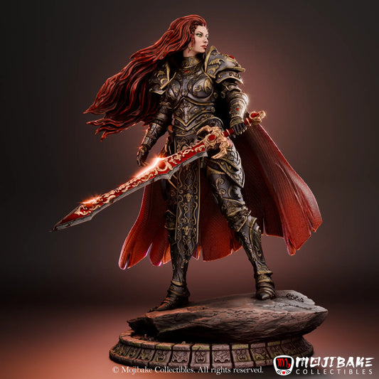 Alessandro Di Cesare - Legends of Aetheron - Lyra SteelHeart - 75/120mm Pin Up/Figure/Model/Diorama - Helios3DPrinting