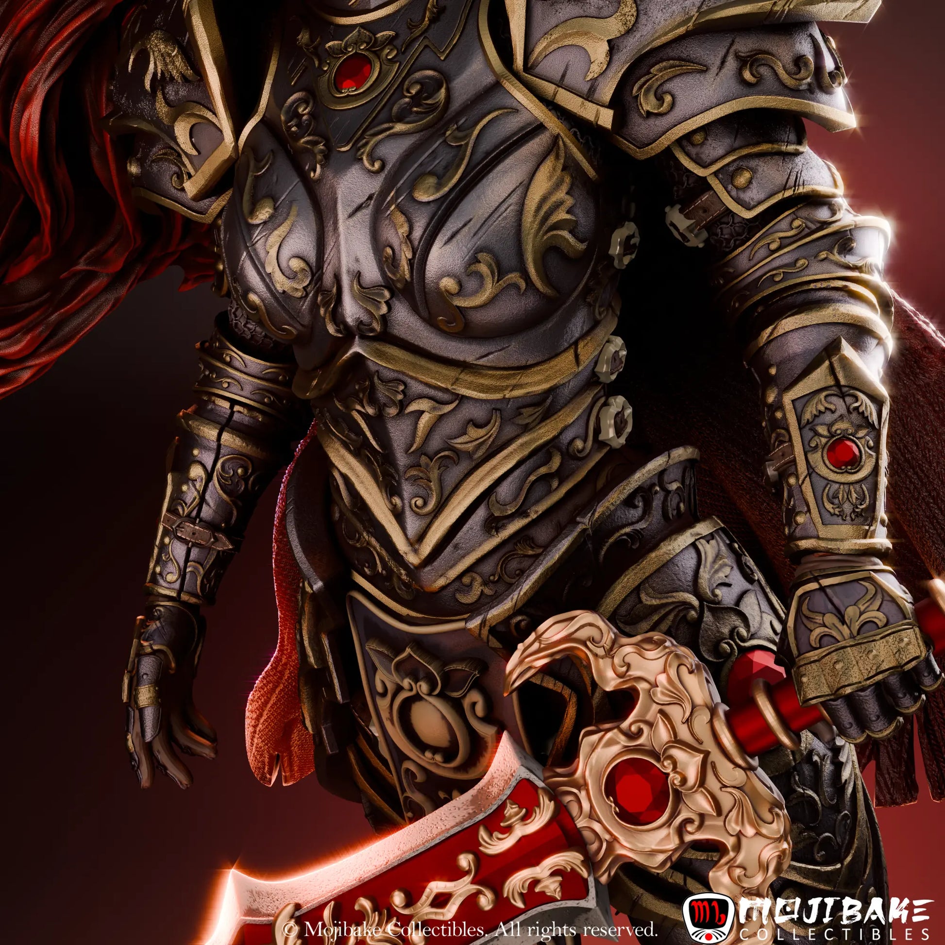 Alessandro Di Cesare - Legends of Aetheron - Lyra SteelHeart - 75/120mm Pin Up/Figure/Model/Diorama - Helios3DPrinting