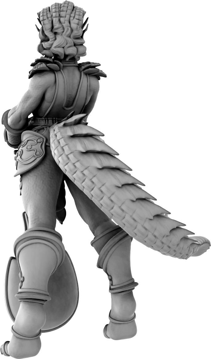 Jugglers Miniatures - Dragonborn Bard #1 - DnD/TTRPG/Roleplaying/Wargames