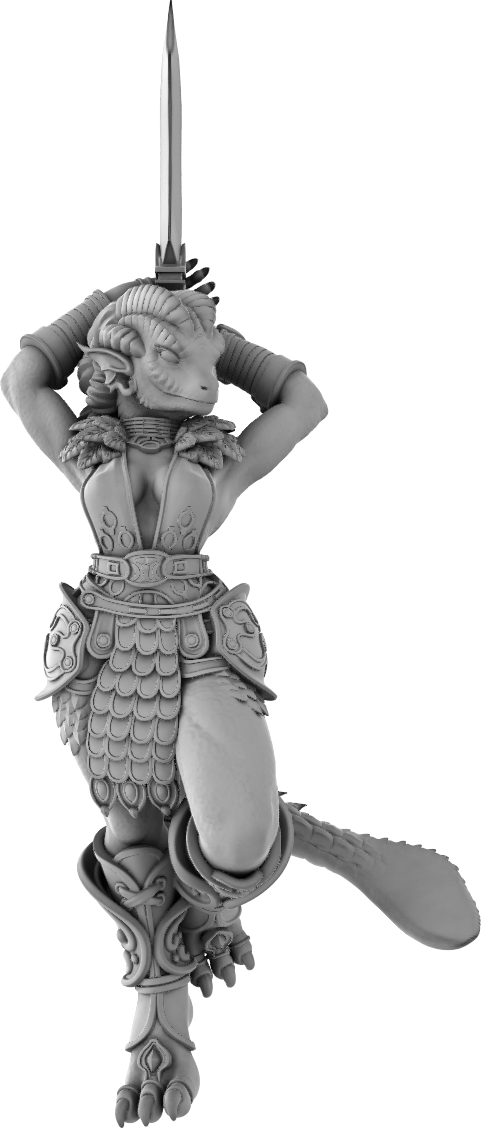 Jugglers Miniatures - Dragonborn Bard #3 - DnD/TTRPG/Roleplaying/Wargames