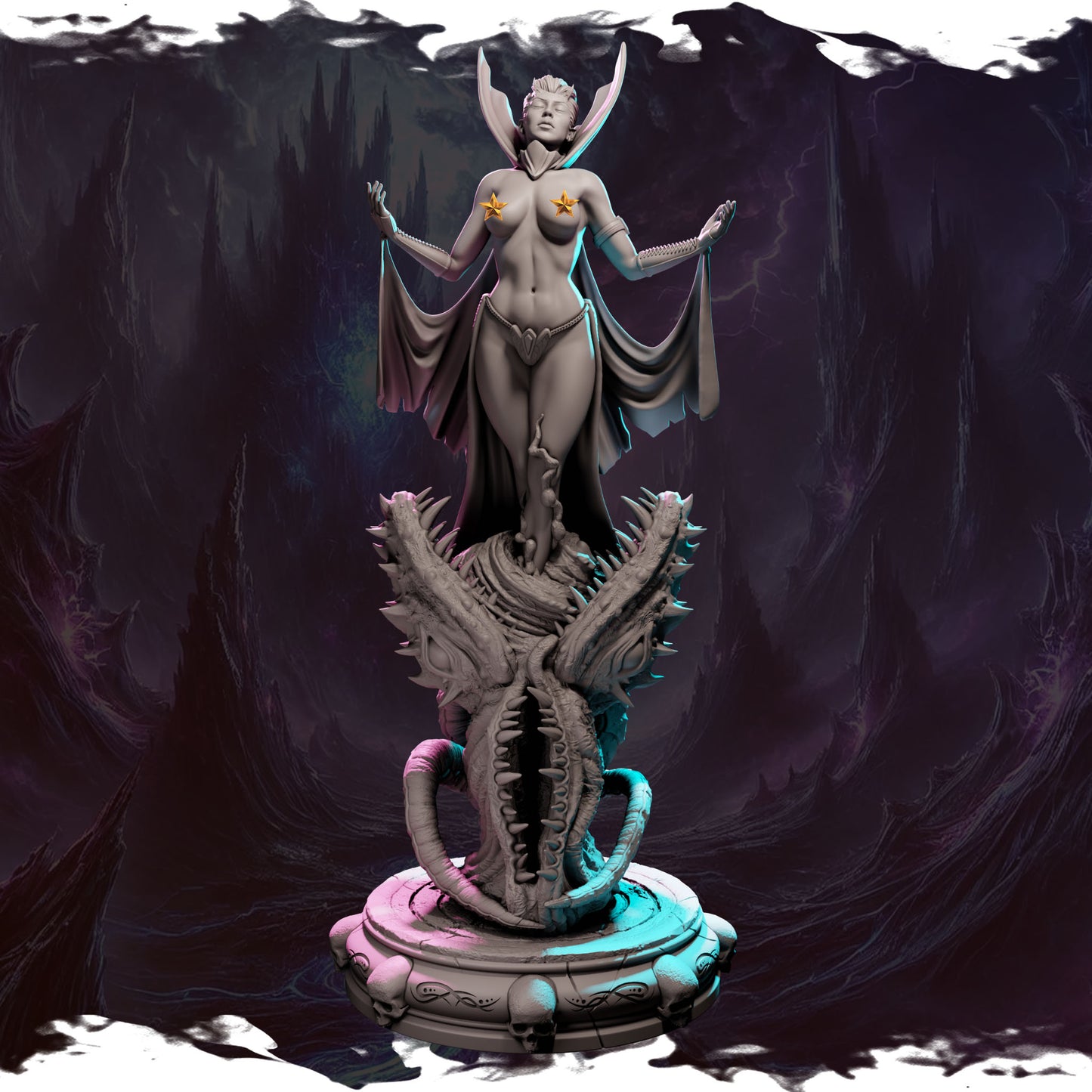 Gilmore Studio - Ladies of Chaos #3 -  Lyridia - 75mm Pin Up/Figure/Model/Diorama