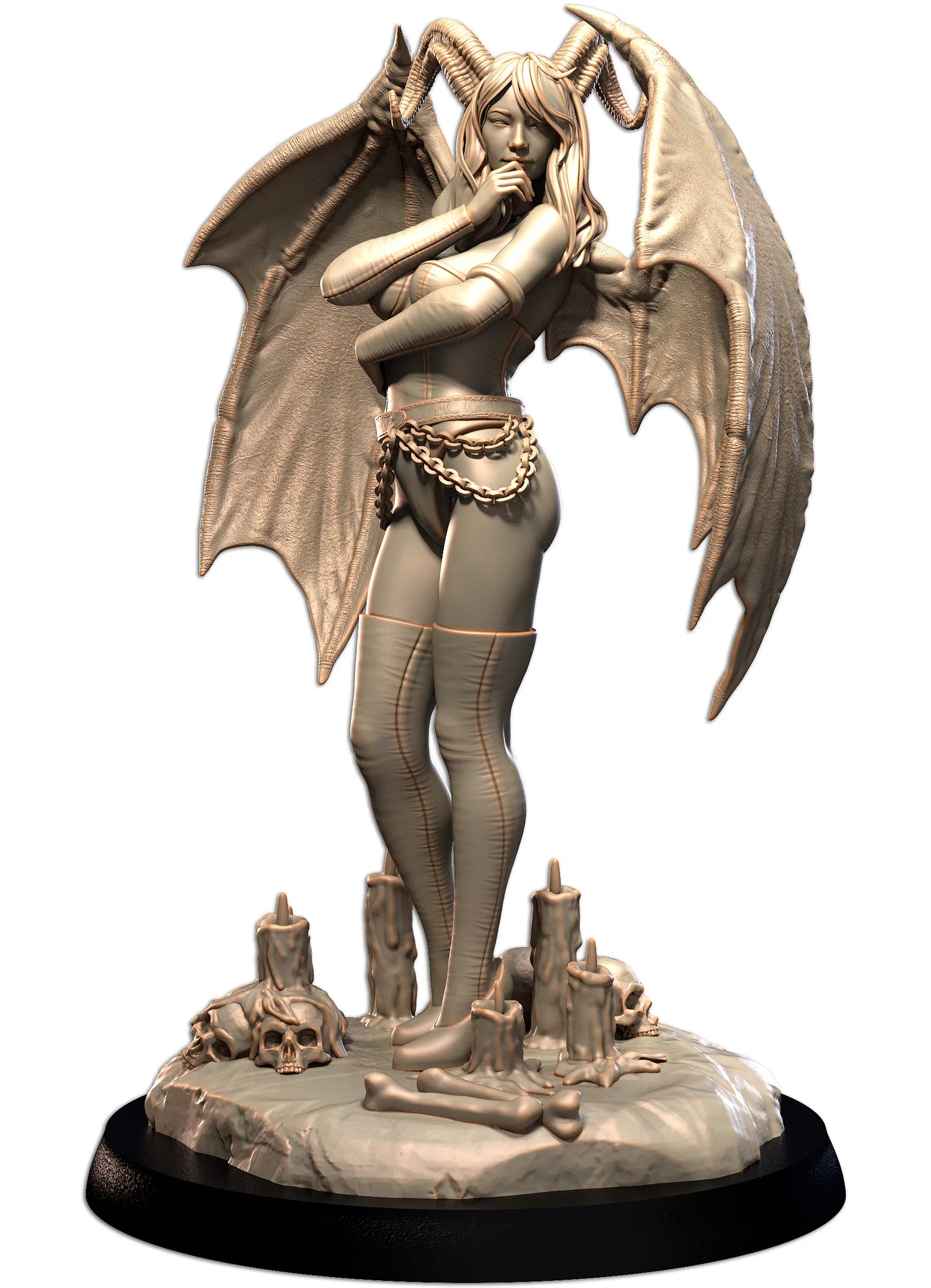 3D IPStudios - Erinia the Megera #1 - 75mm Pin Up/Figure/Model/Diorama